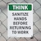 Signmission Safety Culture Sign, 10 in Width, Plastic, Rectangle OS-2PACK-TS-P-1014-V-11909 - alternate 3